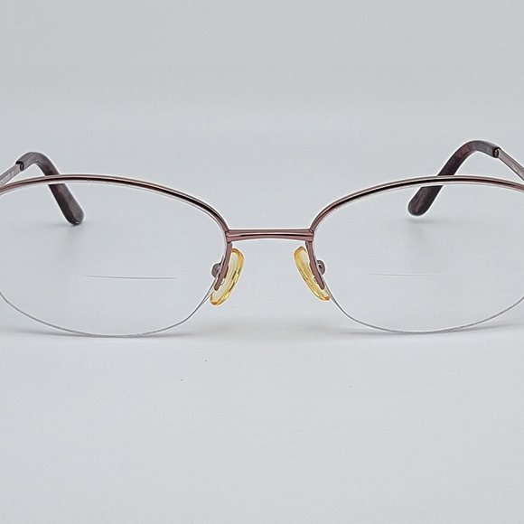 *SOLD* Saks Fifth Avenue Saks 284/T 68Q Pink Titanium Rimless Eyeglasses Frame - Picture 2 of 12